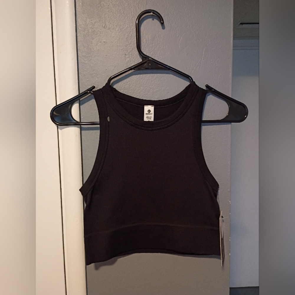 Black Sleeveless Women's Top